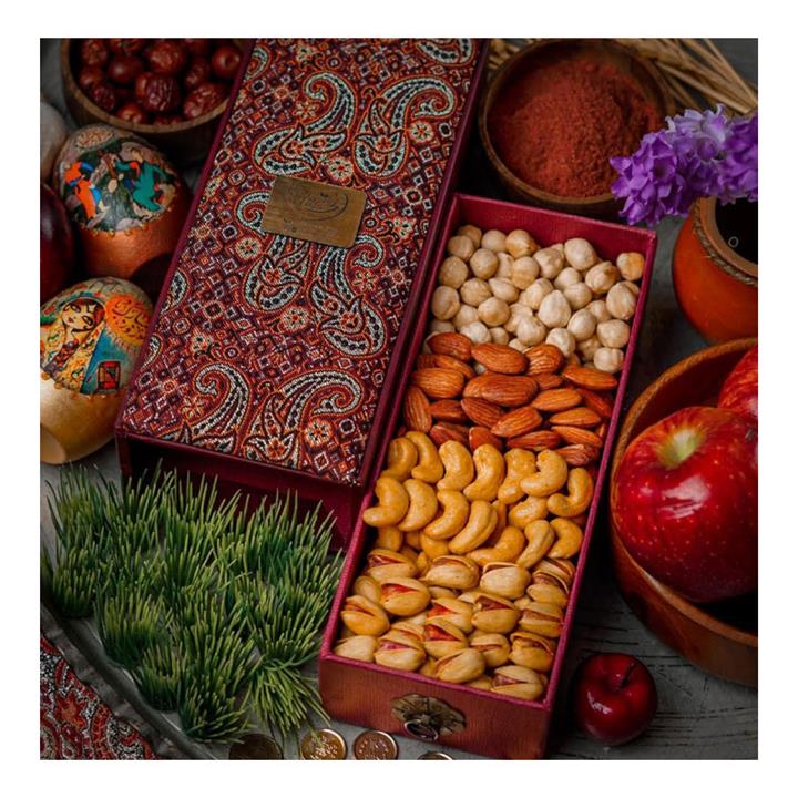 باکس ترمه کشویی (4 مغز زعفرانی دستچین) یامی لندز
